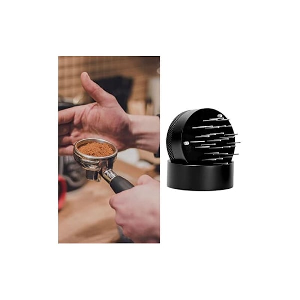 Espresso distributionsverktyg, Expresso kaffeomrörare Kaffedistributionsverktyg för café barista professionella maskintillbehör