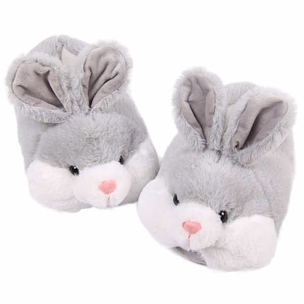Bubble Classic Bunny Tofflor för Män och Kvinnor Flickor Roliga Djurtofflor Söta Plysch Bunny Tofflor Påskgåva
