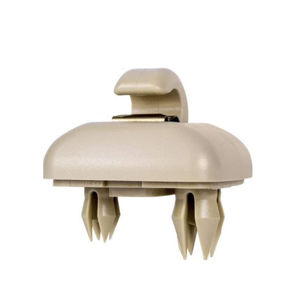 2 stk. Beige Solskærm Klips, Udskiftning Auto Solskærm Klips Krog Holder Til Audi A1 A3 A4 A5 Q3 Q5 (8E0 8575