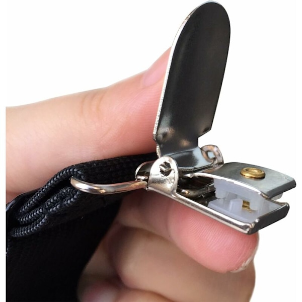 Set med 8 lakanhållare, justerbara clips, robusta lakanclips för lakan, madrasskydd, soffa.