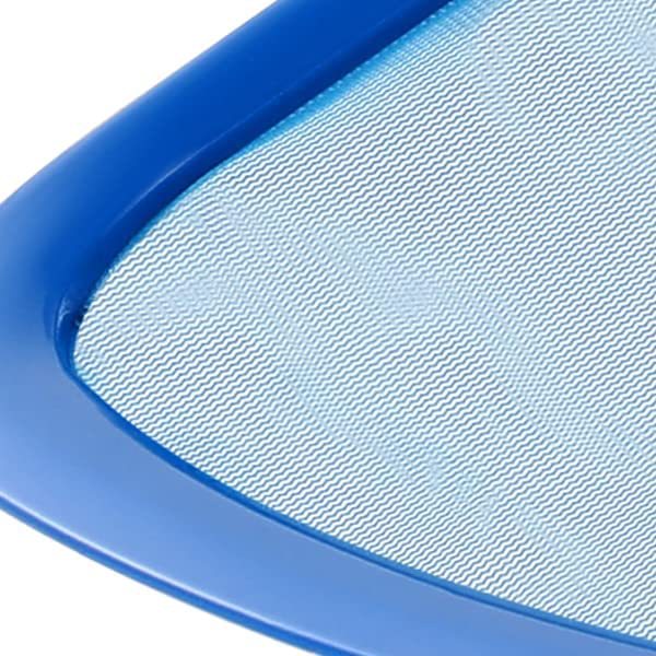 Svømmebasseng Overflate Landing Net, Stabil Fin Skimmer Net Blad Landing Net med 1,14M Aluminium Avtakbart Håndtak, Svømmebasseng Verktøy for Rengjøring F