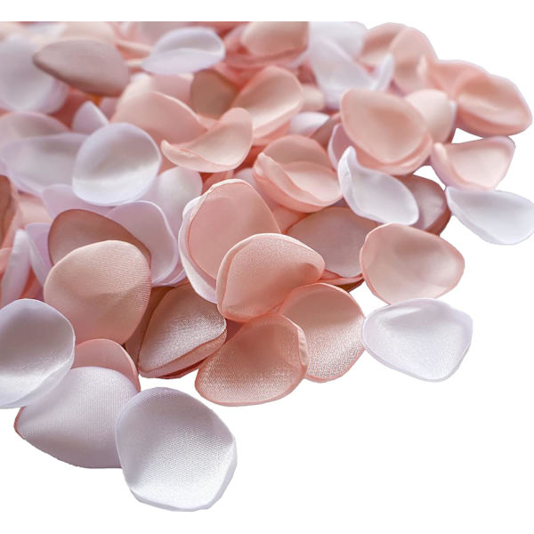 Bröllopsdekorationer för gångar, konstgjorda rosenblad, bordsdekorationer, bröllopsblomsterarrangemang