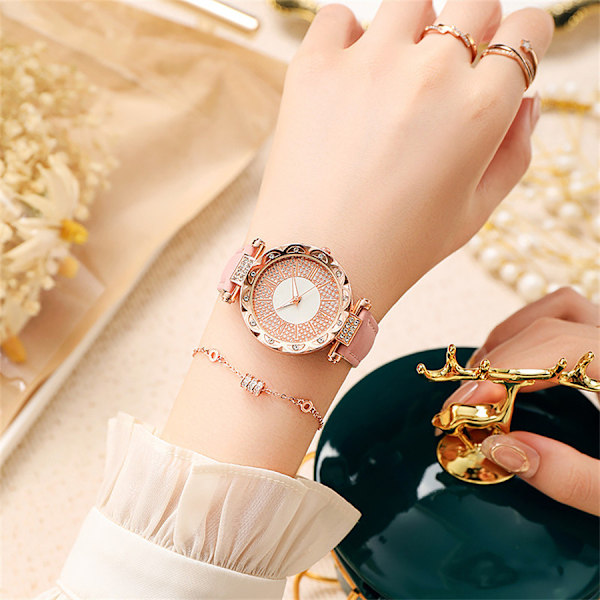 Kvinners Kvartsur Automatic Armbåndsur Diamant Urskive Flerfarget Casual Klokker