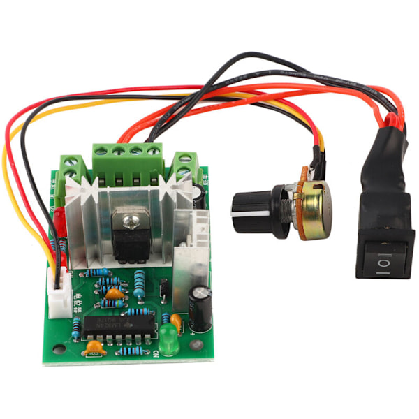 Nopeudensäädin säädettävällä CC Step CC 5-30 V DC 6 A/150 W PWM:llä ja suunnanvaihtokytkimellä