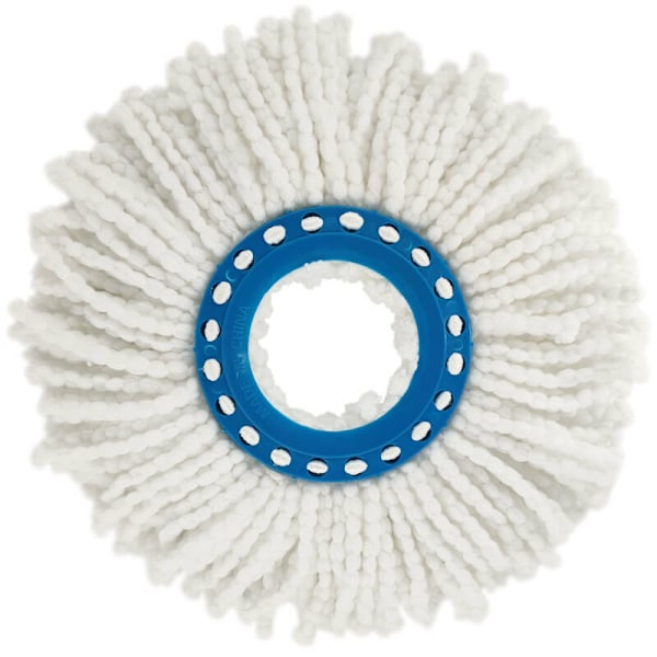 2 puhdistuspään setti Clean Twist Disc -moppiin, ihanteellinen laatta- ja kivipinnoille, 16 cm