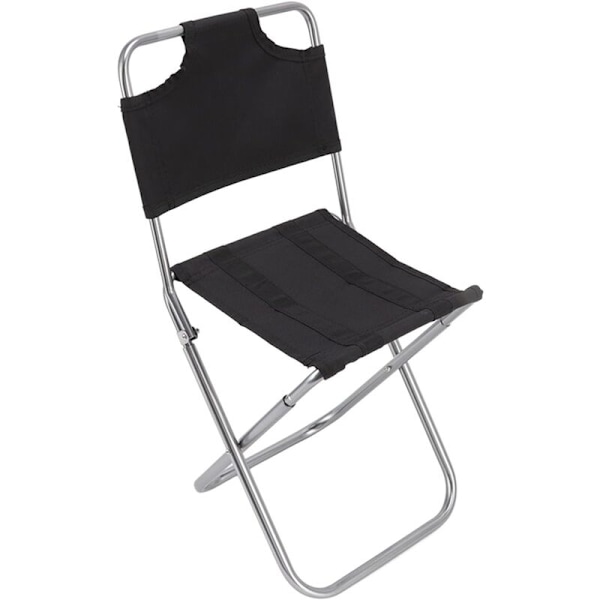 Fei Yu Portabel Utomhus Fällbar Pall Mini Fällbar Pall Ultralätt Med Förvaringsväska är lämplig för fiske, camping, utomhusgrillning, resor (34 x