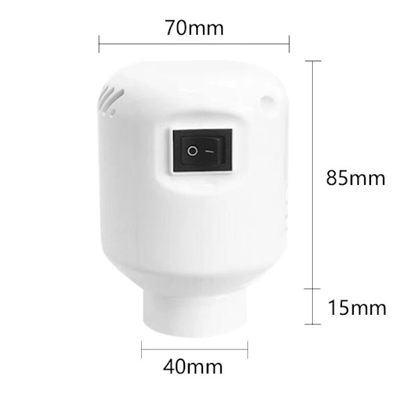 Sähköinen ilmapumppu tyhjiöpakkauspusseille, ilmapumppu kompressiopusseille 55W 220V, ilmapumppu (1 kpl)