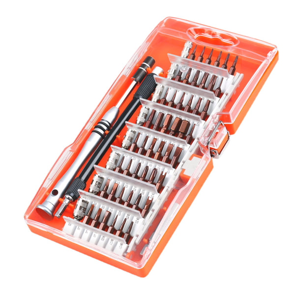 60 in 1 Precision S2 Steel Screwdriver Set with 56 Bits, Electronics Repair Tool Kit for PC, Smartphone, iPad, Laptop and Other Electronics