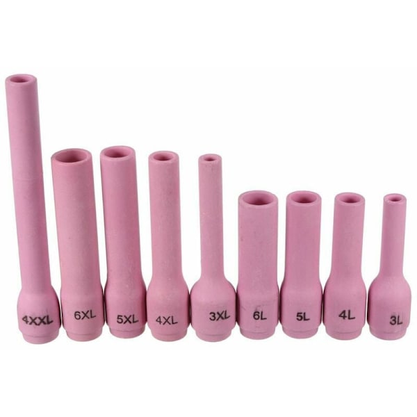 46 Stykker / TIG Gas sæt Collet Corps Aluminium Cyle Assorteret Kit til SR WP-9 WP-20 WP-25