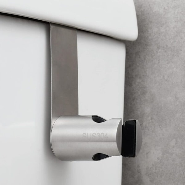Toiletbørsteholder i rustfrit stål til WC-bruser