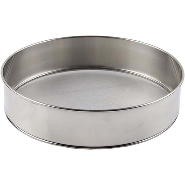 Melsifter, Rustfrit Stål, Melsifter, 60 Mesh Fin til Professionel Mel, Nem at Rengøre, Velegnet til Mel og Sukkersifter, 150 x 45
