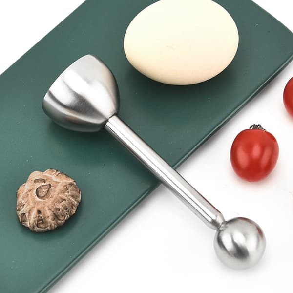 Eggkoker, eggåpner og kutter for hardkokte og bløtkokte egg