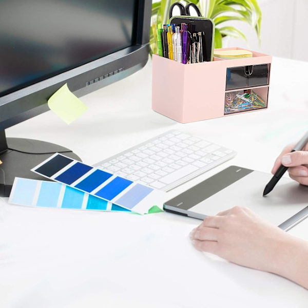 Pen Holder Desktop Organizer og tilbehør Multi-Function Pencil Pot Desktop Pencil Holder Pen Organizer Desktop Organizer
