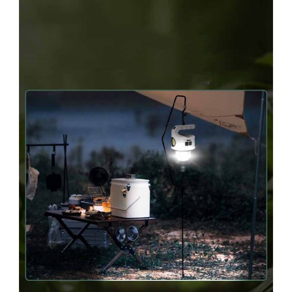 Solar Camping Light Outdoor Monitoiminen retkeilyvalo Led vahva valo kannettava valo