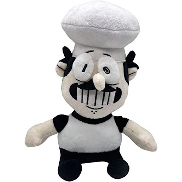 Peppino Pizza Tower plysjleke, Peppino Pizza Tower plysjdukke, 28 cm søt plysjleke, Peppino Pizza Tower plysjlekesamling for barn