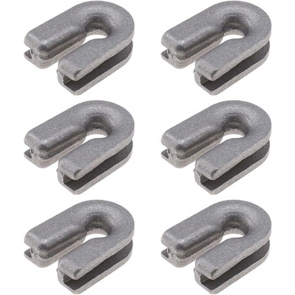 6X Trimmeripään läpiviennit Yhteensopiva T35 T25 T35X T45X Bump 537185902 2.0mm 2.4mm 3.0mm Ulkokäyttöön tarkoitetuille sähkötyökaluille Ruohonleikkurin lisävarusteet