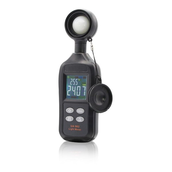 Digitalt luxmeter for lysmåling, romtemperaturmåler