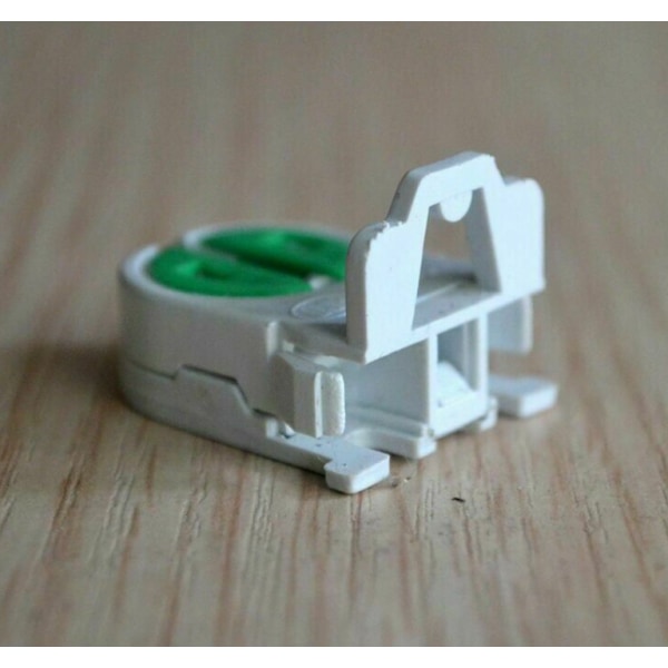 2 stk. Dobbelt Terminal T5 Lysstofrør Fatning Holder