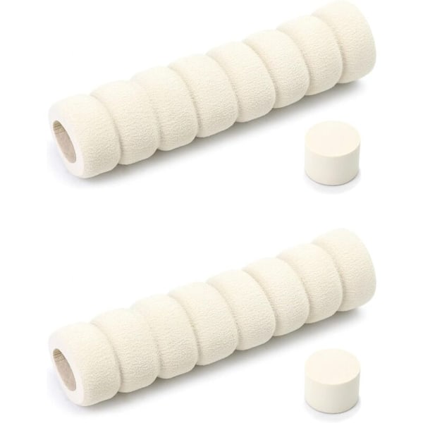 Dörrhandtagsskydd, Mjukt Skumskydd för Dörr- och Fönsterhandtag (Beige)