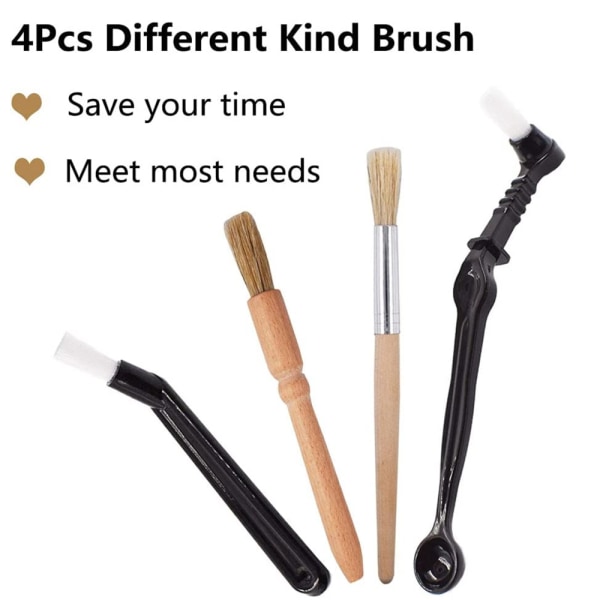 Coffee Machine Cleaning Kit 8 Pieces Bottle Brush Coffee Machine Cleaning Brush Cleaning Brush Black Cleaning Brushes Coffee Machine Brush Nylon wit