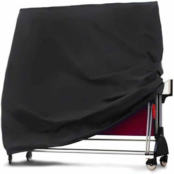 Pingisbordsskydd - Pong 210d Oxford 165 75 185cm Anti -Pingisbord Damm - Svart hopfällbart Pingisbord Vattentätt Pingisbord - Pong Pong