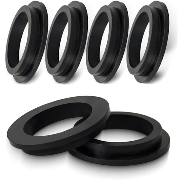 Parti med 6 gummitoriska fogar för Intex poolpump, Intex pooltillbehör, sandpoolfilter, Intex spaförsegling, torisk fogpump
