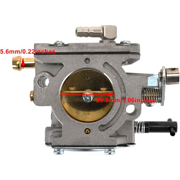Karburator til Walbro WB-47 100cc-200cc WB47 120cc 130cc 150cc 180cc