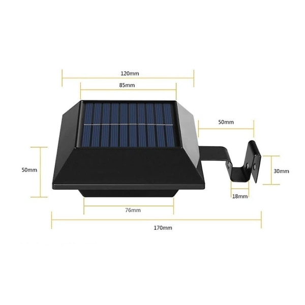 Simple And Stylish Outdoor Solar Wall Lights