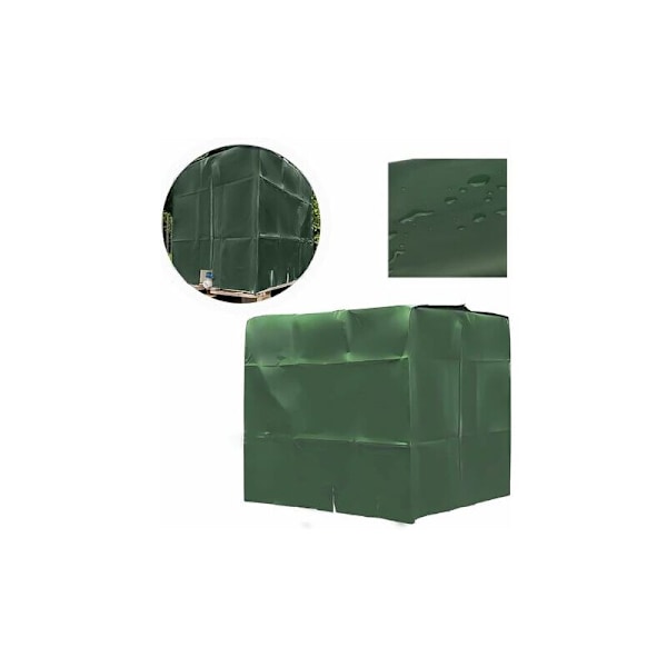 Vesisäiliön suojapeite, Bache 1000 litran IBC-säiliöön, UV-suojattu, vettähylkivä, pölytiivis (116 x 100 x 120 cm)