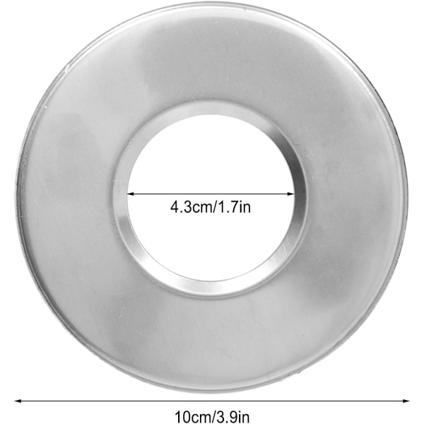 1,7 tommers 2 stk svømmebassengstige escutcheon dekselplate for stige slange bassengrekkverk erstatning