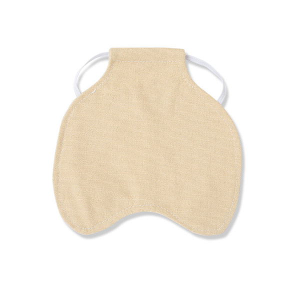 4 Kycklingsadel Anka Väst Skydd Kycklingvingar Jackor Kycklingförkläden Fjäderfätillbehör - Beige Liten 20 19,5 cm