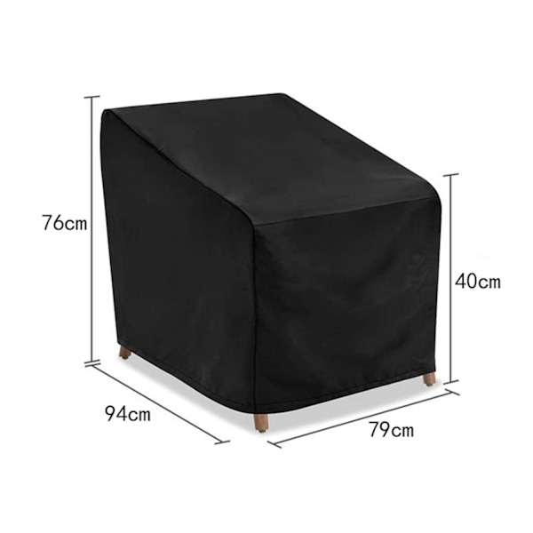 Puutarhatuolin suojus (79*94*76/40cm)