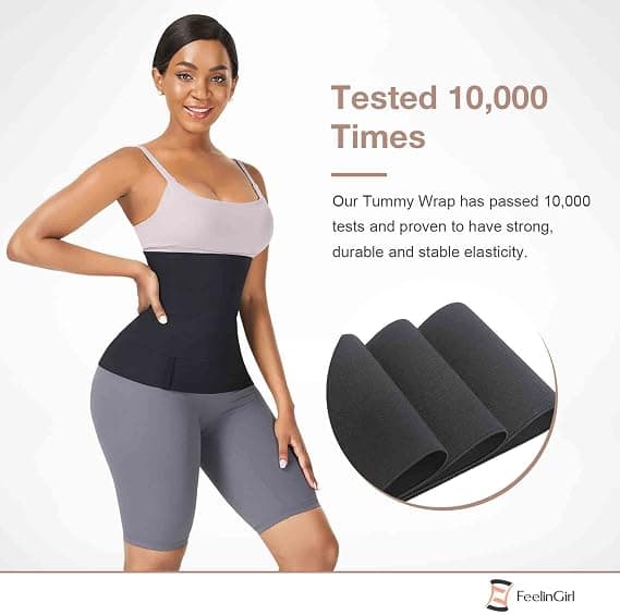 Midjetrener for kvinner Sauna Belt Tummy Wrap Plus Size