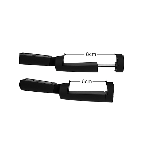 1 pakkaus Bluetooth Selfie Stick -jalusta, 3-in-1 pidennettava ruostumattomasta teräksestä valmistettu selfie-keppi langattomalla kaukosäätimellä ja jalustalla, yhteensopiva 99 %:n kanssa