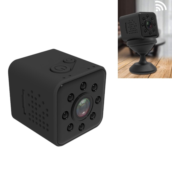 SQ23 Minikamera HD WiFi Liten vidvinkelkamera 1080p Vattentät