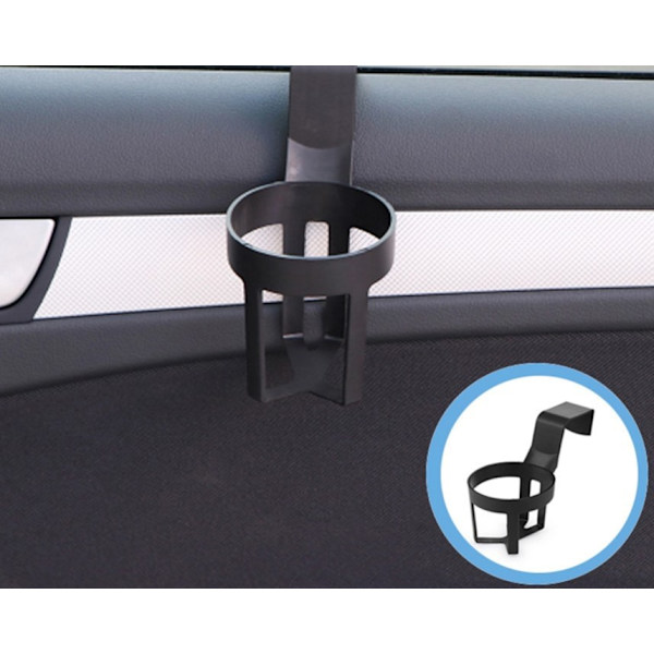 3 kappaletta yleiskäyttöistä kannettavaa auton vesikupin pidikettä, musta auton kupin pidike, jota käytetään juomapulloihin, vesikuppiin, kahvimukeihin autoon, kuorma-autoon, veneeseen, pakettiautoon