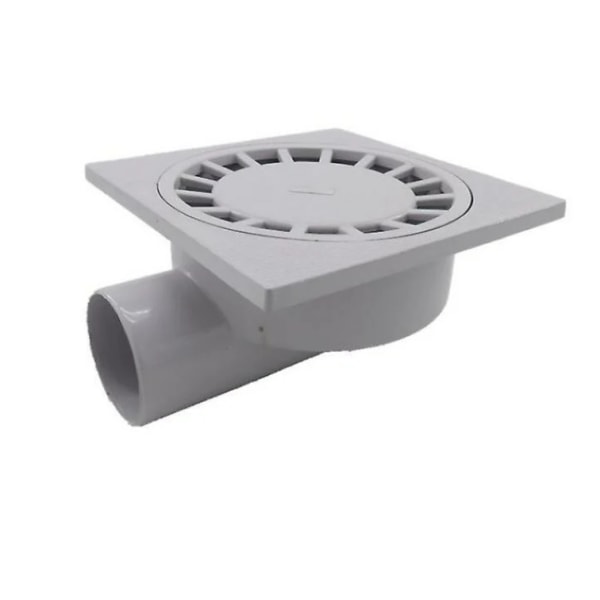 Per 200mm X 200mm Outlet 75mm Lattiakaivo Kylpyhuone Märkätila Suihku Muovi Pvc