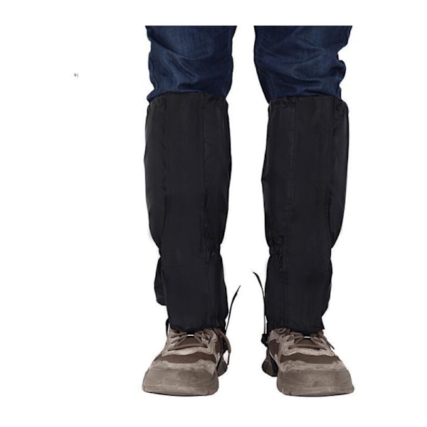 Vandringsdamasker, 1 par vattentäta leggings för utomhusbruk, snöfält, klätterskor, justerbart skydd, vandring, klättring, jakt, cykling