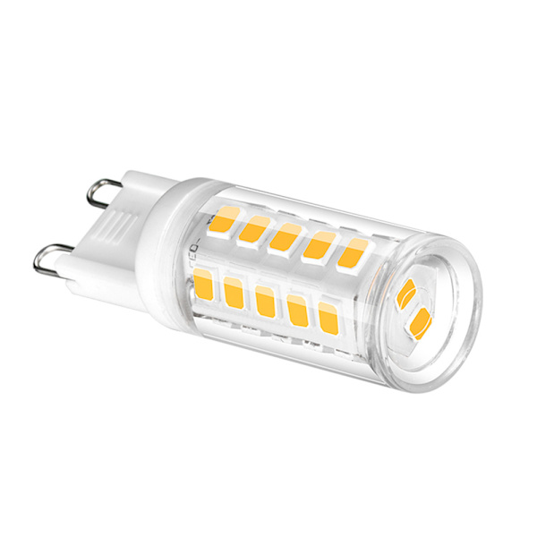 6 stk. G9 LED-pære 3W Naturlig hvid 4000K, G9 LED-pærer 420LM, svarende til 28W 40W halogenpære, G9 LED-majspærer til bordlampe