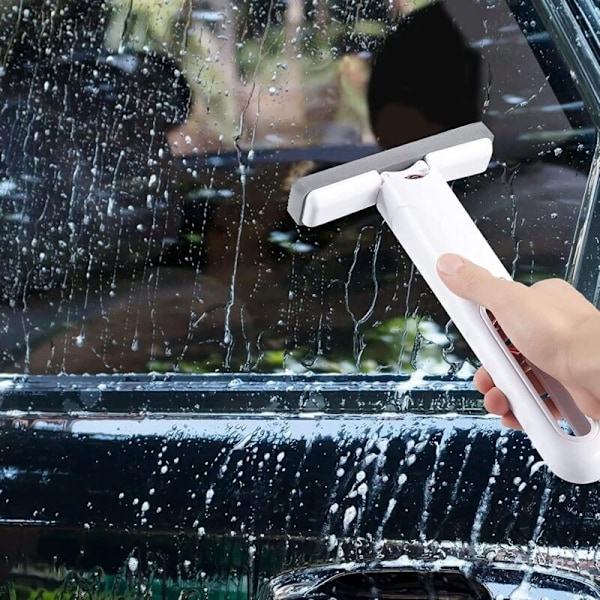 Mini-siivousmoppi - Mini kannettava moppi - Mini handsfree-moppi - Automaattinen moppi, jossa on vääntötoiminto, ikkunoille, lattioille, seinälaatoille, autoille jne.