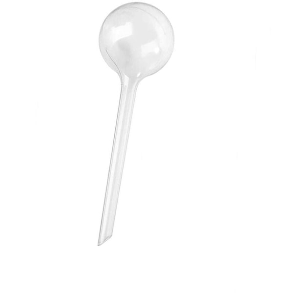 Sæt med 4 globusser (store) - Transparent automatisk vanding i plastik vandingskugle 8 cm i diameter system havevanding