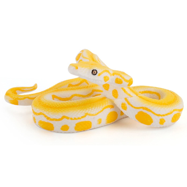 Realistisk falsk python leksak gummi orm python karaktär Halloween skämt rekvisita skräck present leksak