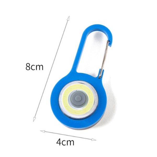 Punainen lemmikkieläinten valoklipsi 2 kpl riipuskoiran lamppu 3 valaistustilaa USB-ladattavalla vedenpitävällä LED-valolla lemmikkieläinten kaulukset