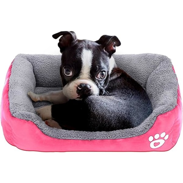 (Pink) Voimakas koiransänky, vedenpitävä lemmikkimattotyyny ja nukkumismahdollisuus