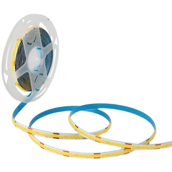 COB LED-list självhäftande 12V säker lågspänning LED flexibel mjuk ljuslist takdekoration skåp superljus linjär belysning