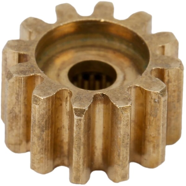 430500250012 SERVO Växel 12 Tänder Mässingsväxel 25 tänder Spline MOD 0.8 reservdelar för servomotor