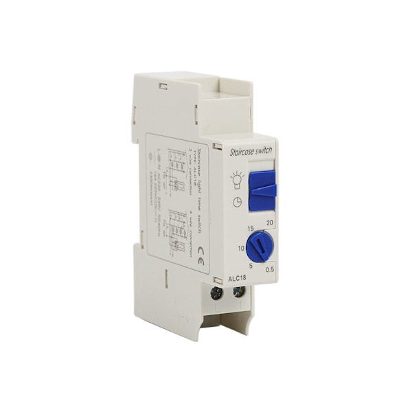 ALC18 bryter HC18A DHC18A ELEKTRONISK TIDSSTYRING 230V MAKS 2300W Skinne montering