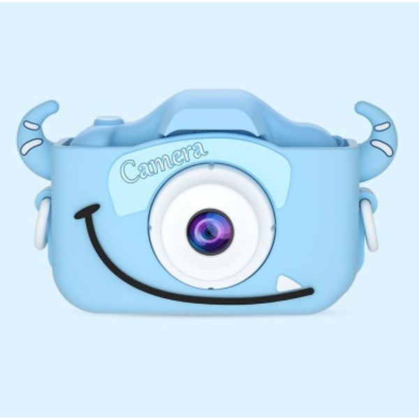 Sininen lastenkamera, 2,0 tuuman digitaalinen lastenkamera 3 4 5 6 7 8 9