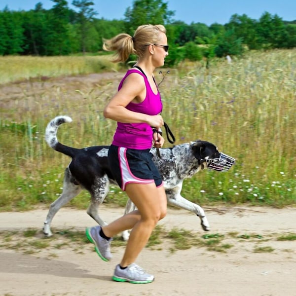 L MUSELIER HUND MUNSKYDD MOTAL HUND MUNSKYDD ANTI-BIT OCH -SKÄLL Justerbar för Liten Mellanstor Hund