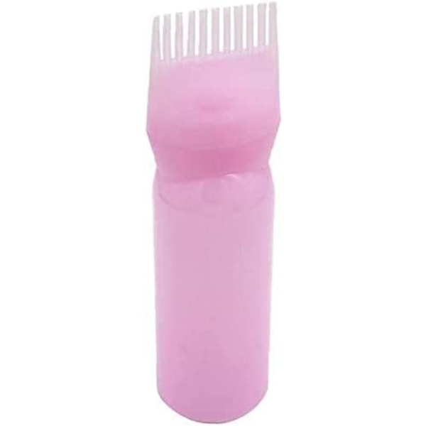 Hair Smear Bottle (röd), hårfärgskamapplikator Essential Hair